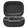 JBL Live Beam 3 noise cancelling earbuds in Black, charging case open with the earbuds inside