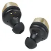 Sennheiser Momentum True Wireless 4 noise cancelling earbuds in Gold, inner side of both earbuds with ear tips