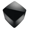 Bose Bass Module 700 wireless subwoofer in Black, top view of the glass top and Bose logo