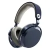 Sennheiser Momentum 5 Wireless noise cancelling headphones in Denim, angled front view
