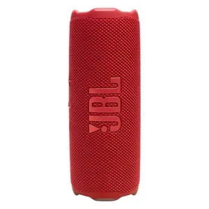 JBL Flip 7 portable Bluetooth speaker in Red, front view
