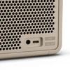 Marshall Middleton portable Bluetooth speaker in Cream, close-up of the AUX input and USB-C port