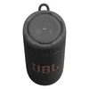 JBL Grip portable Bluetooth speaker in Black, top with Power, Auracast and Bluetooth buttons