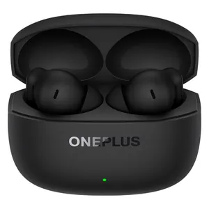 OnePlus Nord Buds 4 noise cancelling earbuds in Stellar Black, earbuds in the open charging case