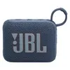 JBL Go 4 portable Bluetooth speaker in Blue, front view