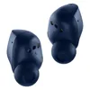 Sennheiser Accentum True Wireless noise cancelling earbuds in Blue, inner side of both earbuds with ear tips