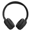 JBL Tune 520BT wireless on-ear headphones in Black, front view
