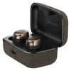 Sennheiser Momentum True Wireless 4 noise cancelling earbuds in Black Copper, earbuds in the open charging case