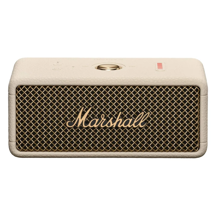 Marshall Emberton III portable Bluetooth speaker in Cream, front view