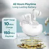 boAt Airdopes 141 ANC true wireless earbuds in White, open charging case, 42 hours playback and ASAP Charge