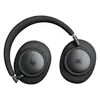 JBL Live 780NC noise cancelling headphones in Black, ear cups swivelled flat