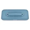 Bose SoundLink Max portable Bluetooth speaker in Blue Dusk, top view of the control buttons