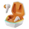 boAt Immortal 121 true wireless gaming earbuds in White Sabre, earbuds with the open charging case