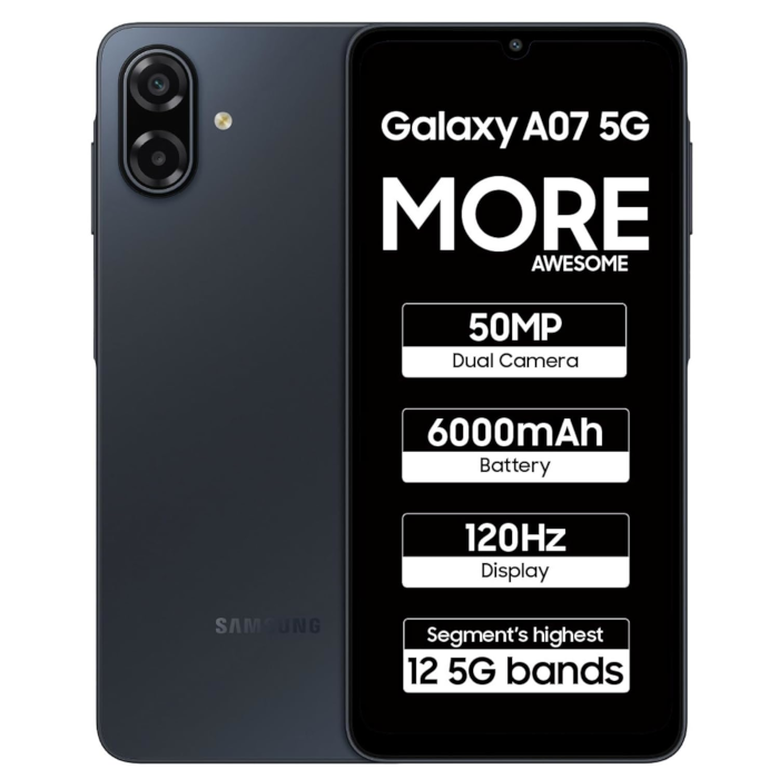 Galaxy A07 5G, 4/128GB, Black