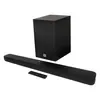 JBL Cinema SB180 2.1 soundbar with wireless subwoofer in Black, soundbar, subwoofer and remote