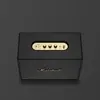 Marshall Woburn III Bluetooth home speaker in Black, angled top view