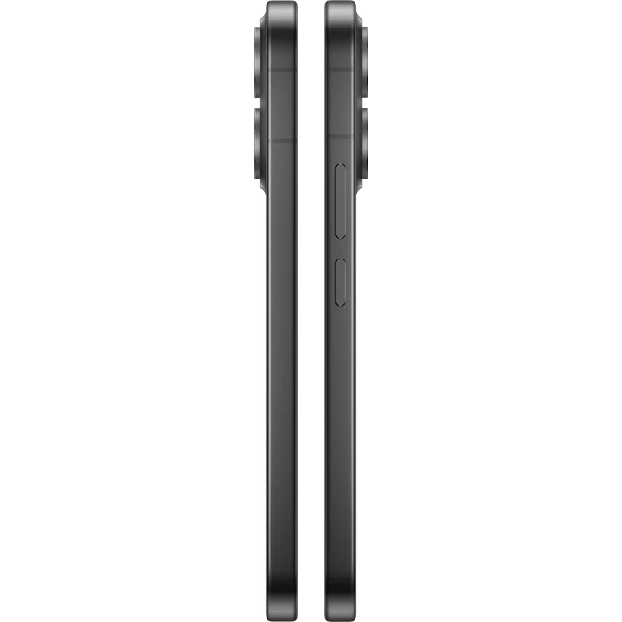 Vivo V80 5G in Stellar Black, left and right sides