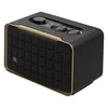 JBL Authentics 200 smart home speaker in Black, angled front view