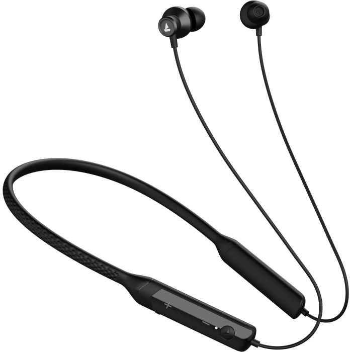boAt Rockerz Apex Stellar Black