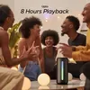 boAt Stone Spinx Pro portable Bluetooth speaker in Midnight Black, at a party with friends, up to 8 hours of playback