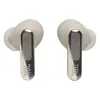 JBL Live Beam 4 noise cancelling earbuds in Sand, earbuds, outer side with the stems