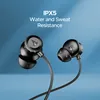 boAt Rockerz Summit wireless neckband earphones in Classic Black, earbuds close-up, IPX5 water and sweat resistance
