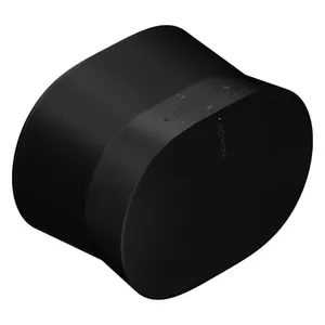 Sonos Era 300 Dolby Atmos speaker in Black, angled front view
