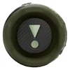 JBL Flip 7 portable Bluetooth speaker in Squad, end cap view