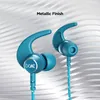 boAt Rockerz 333 wireless neckband earphones in Teal Green, earbuds with a metallic finish