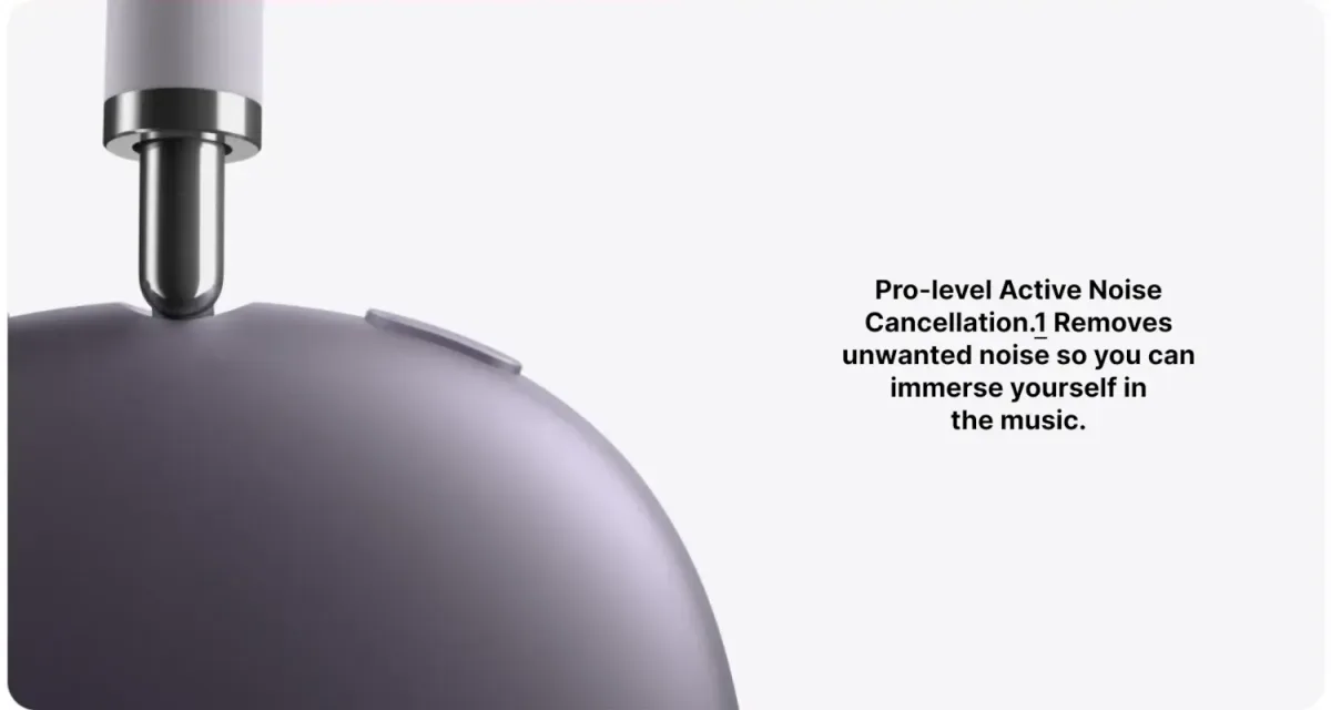 Apple AirPods Max (USB-C) feature banner 3