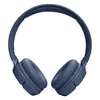 JBL Tune 520BT wireless on-ear headphones in Blue, front view