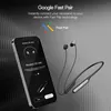boAt Rockerz 210 ANC wireless neckband earphones with active noise cancellation in Onyx Black, Google Fast Pair on a phone