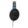 Sennheiser HD 600 open-back audiophile headphones in Black, ear cup from the side