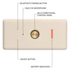 Marshall Emberton III portable Bluetooth speaker in Cream, top panel with labelled buttons, microphone and control knob