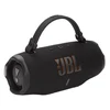 JBL Charge 6 portable Bluetooth speaker in Black, with the removable handle strap