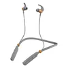 boAt Rockerz 238 Pro wireless neckband earphones in Ash Grey, full neckband with the integrated remote and earbuds