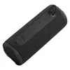 JBL Grip portable Bluetooth speaker in Black, lying on its side, back panel with USB-C port