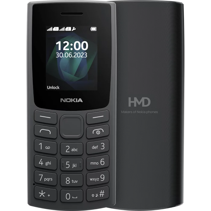Nokia 105 SS New Charcoal
