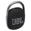 JBL Clip 4 portable Bluetooth speaker in Black, angled front view
