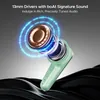 boAt Airdopes 280 ANC true wireless earbuds in Aquamarine Green, earbud cutaway, 13 mm drivers with boAt Signature Sound