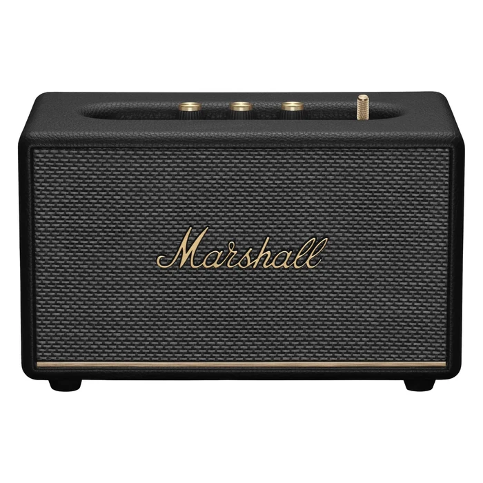 Marshall Acton III Bluetooth home speaker in Black, front view