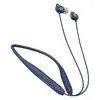 boAt Rockerz 255 Max wireless neckband earphones in Space Blue, full neckband with the inline remote and magnetic earbuds