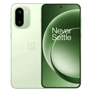 OnePlus 15R in Mint Breeze, back and front views
