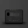 Marshall Woburn III Bluetooth home speaker in Black, back view with HDMI and RCA inputs