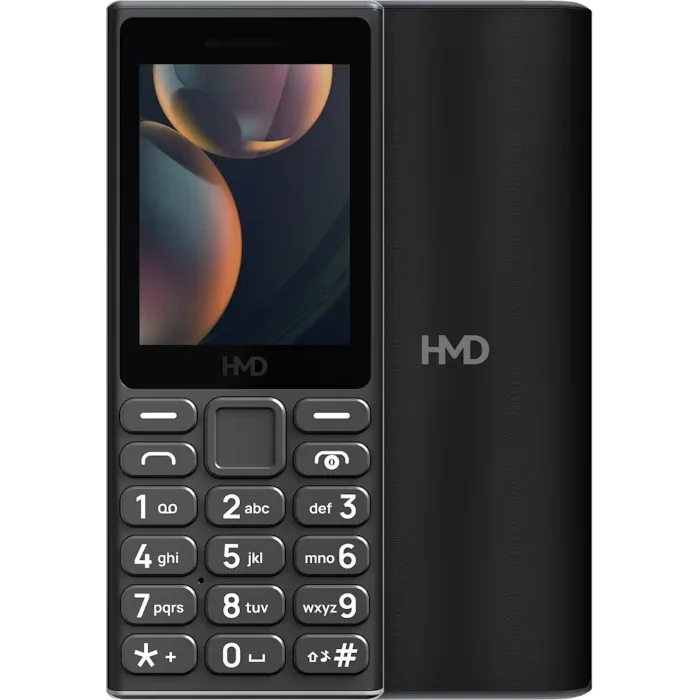 HMD 105 4G, Dual Sim, Black
