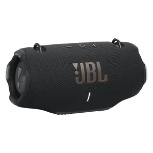 JBL Xtreme 4 portable Bluetooth speaker in Black, angled front view