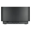 Bose Bass Module 700 wireless subwoofer in Black, back view with the power socket, service port, status light and BASS IN jack