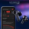 boAt Nirvana Lucid true wireless earbuds in Gunmetal Black, boAt Adaptive EQ by Mimi in the boAt Hearables app