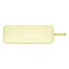 Bose SoundLink Plus portable Bluetooth speaker in Citrus Yellow, top view of the control buttons
