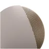 Beats Pill portable Bluetooth speaker in Champagne Gold, close-up of the end and metal grille